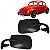 Retrovisor fusca volkswagen de 1976 a 1996 lado esquerdo preto universal - Imagem 1