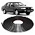 Friso de para choque santana volkswagen de 1991 a 1998 cromado colante com 25 metros - Imagem 1