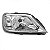 Farol logan renault de 2007 a 2010 lado direito cromado - Imagem 2