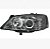 Farol astra chevrolet de 2003 a 2012 lado esquerdo fumê manual cronomix - Imagem 2