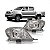 Farol hilux toyota de 2009 a 2011 lado esquerdo cristal picape - Imagem 1