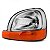 Farol kangoo renault de 1998 a 2008 lado esquerdo âmbar - Imagem 2