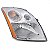 Farol sentra nissan de 2007 a 2009 lado direito cromado com pisca âmbar - Imagem 2