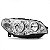 Farol palio fiat de 2004 a 2015 lado direito cromado tipo zoiao H7 e H7 - Imagem 2