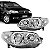 Farol palio fiat de 2004 a 2015 lado esquerdo cromado tipo zoiao H7 H7 - Imagem 1