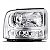 Farol f250 ford de 2006 a 2019 lado direito manual H4 - Imagem 2