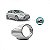 Suporte de farol auxiliar focus ford de 2014 a 2015 lado direito cromado - Imagem 1