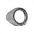Suporte de farol auxiliar focus ford de 2014 a 2015 lado direito cromado - Imagem 2