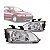 Farol civic honda de 1992 a 1995 lado esquerdo manual hatch e cupê - Imagem 1