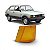 Lente da lanterna spazio fiat de 1983 a 1986 dianteira lado direito âmbar ABS de alta resistência - Imagem 1