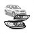 Farol santa fe hyundai de 2010 a 2013 lado esquerdo cristal manual e elétrico - Imagem 1