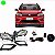 Kit farol auxiliar saveiro volkswagen de 2017 a 2023 geração sete com grade - Imagem 1