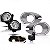 Kit farol auxiliar palio e siena fiat de 2008 a 2011 elx com moldura cromada - Imagem 3