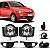 Kit farol auxiliar siena fiat de 2013 a 2016 el com grade e botão universal - Imagem 1