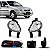 Kit farol auxiliar corsa chevrolet de 2000 a 2009 e classic chevrolet de 2003 a 2009 - Imagem 1