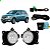Kit farol auxiliar agile chevrolet de 2014 a 2016 sem grade - Imagem 2