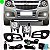 Kit farol auxiliar montana chevrolet de 2011 a 2021 com grade - Imagem 1