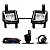 Kit farol auxiliar astra chevrolet de 2003 a 2012 e zafira chevrolet de 2005 a 2011 com botão universal - Imagem 2