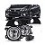 Kit farol auxiliar civic honda de 2015 a 2016 com grade - Imagem 1