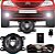 Kit farol auxiliar c3 citroën de 2009 a 2012 com botão universal - Imagem 2