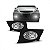 Farol auxiliar fit honda de 2007 a 2008 lado direito com grade - Imagem 1