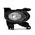 Farol auxiliar city honda de 2009 a 2011 lado direito preto com moldura - Imagem 2