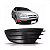 Grade para choque c4 citroën de 2008 a 2014 dianteira lado direito sem furo - Imagem 1