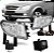 Kit de farol auxiliar corsa classic chevrolet de 2010 a 2016 - Imagem 2
