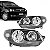 Farol palio fiat de 2004 a 2015 lado direito preto com anel cromado tipo zoiao H7 e H7 - Imagem 1