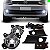 Kit de farol auxiliar fox volkswagen de 2010 a 2014 preto com grade e aro - Imagem 1