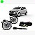 Kit de farol auxiliar mobi fiat de 2016 a 2020 sem grade com botão universal - Imagem 1