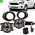 Kit de farol auxiliar ka ford de 2015 a 2018 preto com grade e botão universal - Imagem 1