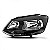 Farol fox volkswagen de 2010 a 2014 lado esquerdo foco simples - Imagem 2