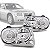 Farol 300c chrysler de 2004 a 2010 lado esquerdo elétrico de descarga de alta intensidade com xenon - Imagem 1