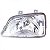 Farol terios daihatsu de 1998 a 2000 lado esquerdo - Imagem 2