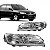 Farol 306 peugeot de 1998 a 2002 lado direito foco duplo sem auxiliar raiado - Imagem 1