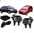 Kit de farol auxiliar celta e prisma chevrolet de 2007 a 2011 - Imagem 2