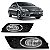 Farol auxiliar civic honda de 2012 a 2014 lado direito com grade e aro cromado - Imagem 1