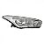 Farol hb20 hyundai de 2012 a 2019 lado direito cromado - Imagem 2