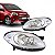 Farol palio fiat de 2012 a 2017 lado direito cromado - Imagem 1