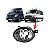Farol outlander mitsubishi de 2014 a 2015 lado direito manual e elétrico sem projetor - Imagem 1