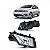 Farol auxiliar gol geração 8 volkswagen de 2018 a 2023 e saveiro geração 7 volkswagen de 2017 a 2023 lado direito todo cromado - Imagem 1