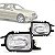 Farol auxiliar c180 mercedes benz de 2000 a 2002 lado esquerdo lente raiada - Imagem 1