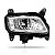 Farol auxiliar hr hyundai de 2013 a 2025 lado direito acrílico - Imagem 2