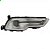Farol auxiliar fusion ford de 2017 a 2019 lado esquerdo LED titanium e hybrid - Imagem 2