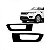 Moldura inferior para choque para farol auxiliar range rover sport land rover de 2014 a 2018 lado esquerdo preto - Imagem 1