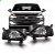 Farol auxiliar polo e virtus volkswagen de 2018 a 2022 lado direito preto sem LED - Imagem 2