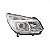 Farol s10 chevrolet de 2012 a 2016 lado direito elétrico com projetor - Imagem 2
