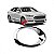 Moldura inferior para choque fusion ford de 2013 a 2016 lado esquerdo cromado para farol auxiliar - Imagem 1