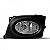 Farol auxiliar civic honda de 2007 a 2008 lado direito versão lxs com grade - Imagem 2